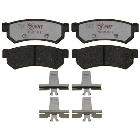 R/M Brakes BRAKE PADS OEM OE Replacement Hybrid Technology Includes Mounting Hardware EHT1315H